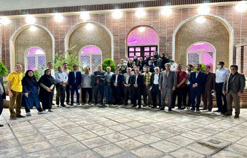 ضیافت افطاری اعضای خانه مطبوعات جنوب استان کرمان